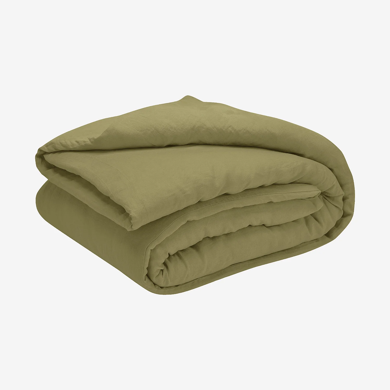 Housse de couette en lin - 240 x 220 cm - Bronze - 7