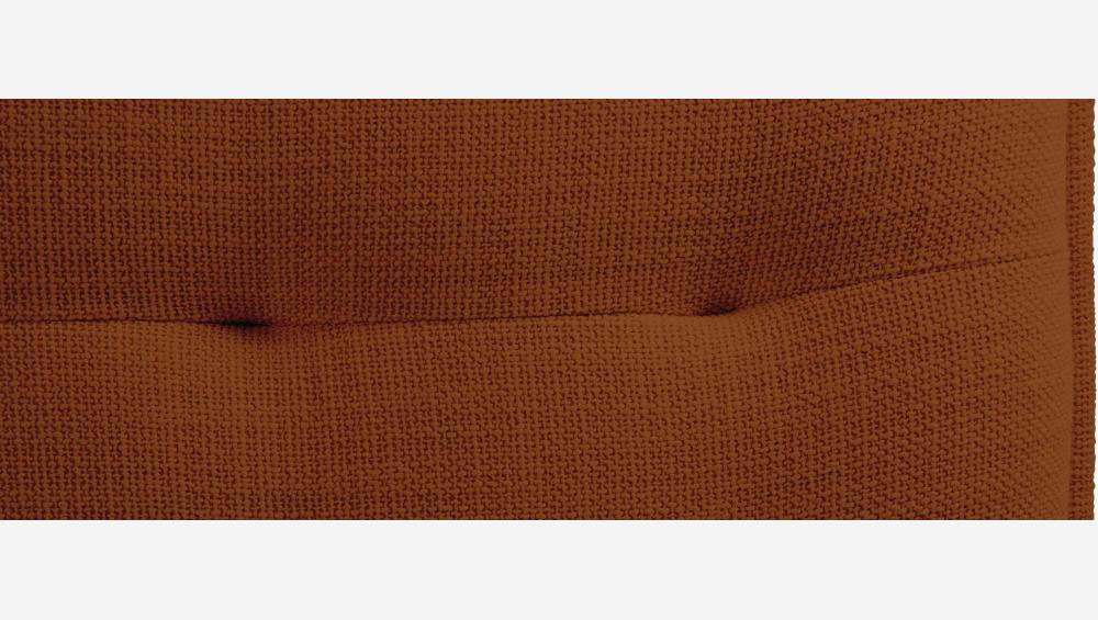 Canapé 3 places en tissu Fasoli - Gris clair - Pieds chêne