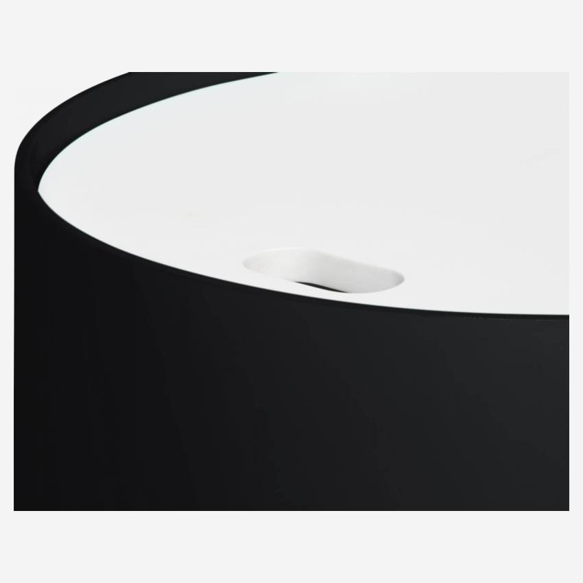 Black side table 48cm