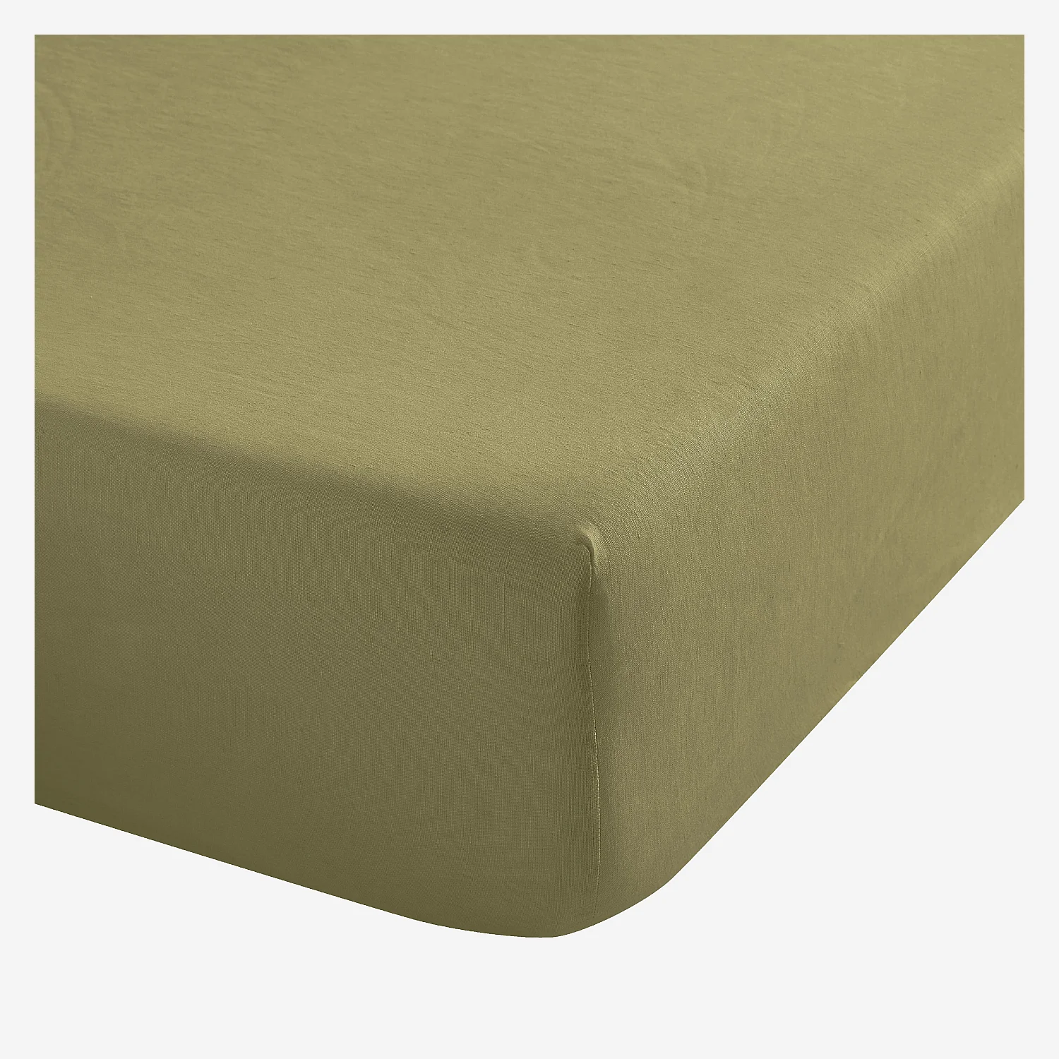 Lençol de baixo em linho - 140 x 200 cm - Bronze - 3