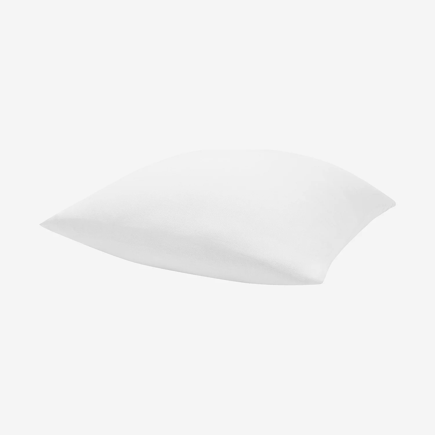 Taie d'oreiller en lin - 65 x 65 cm - Blanc - 4