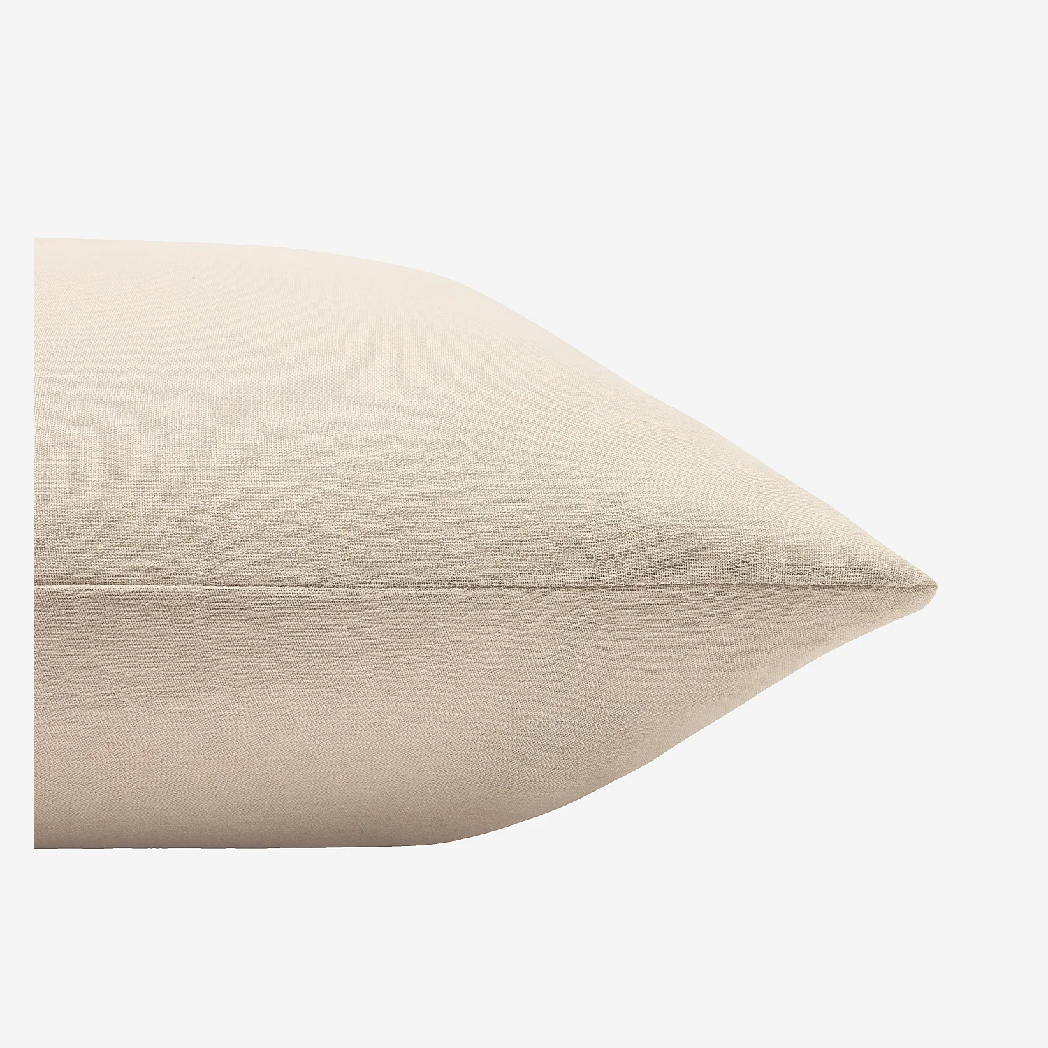 Taie d'oreiller en lin - 65 x 65 cm - Naturel - 7