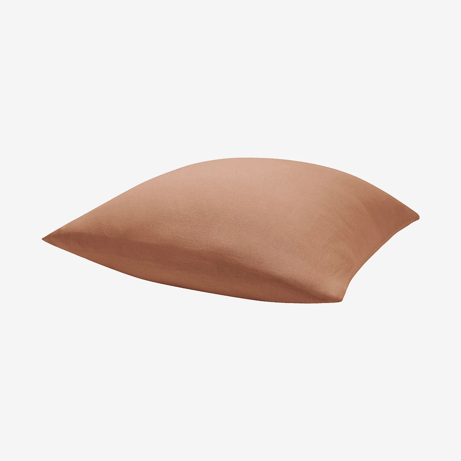 Taie d'oreiller en lin - 65 x 65 cm - Brun - 6
