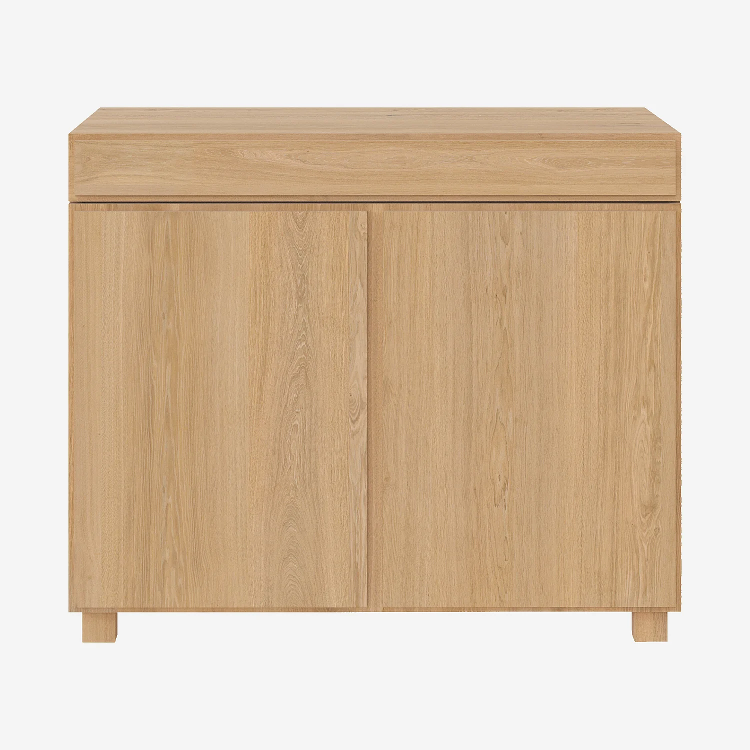 Buffet / Bureau en chêne - Naturel - 2
