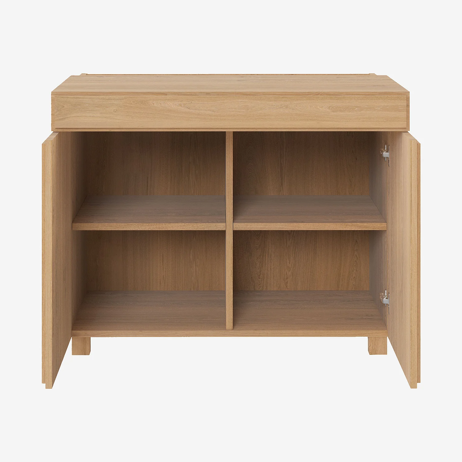 Buffet / Bureau en chêne - Naturel - 5
