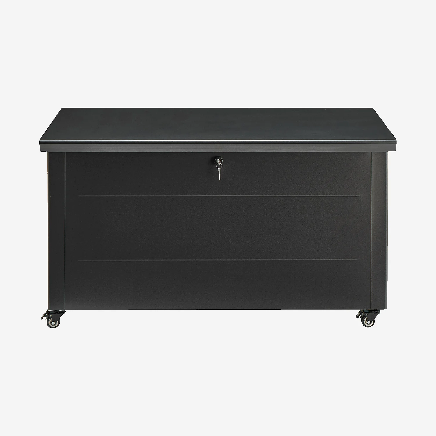 Coffre de jardin en métal 546 L - Gris anthracite - 2