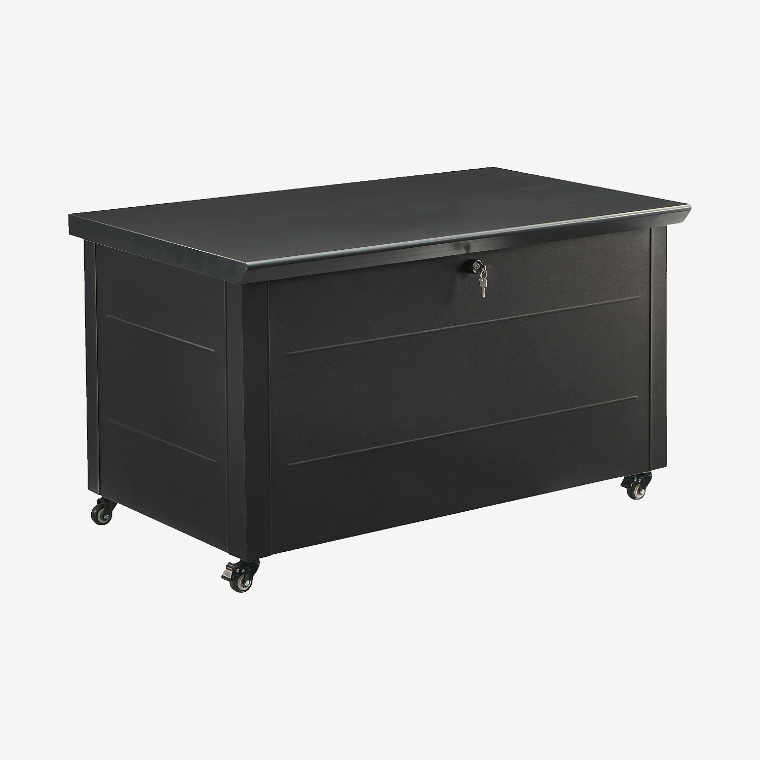 Coffre de jardin en métal 546 L - Gris anthracite - 5