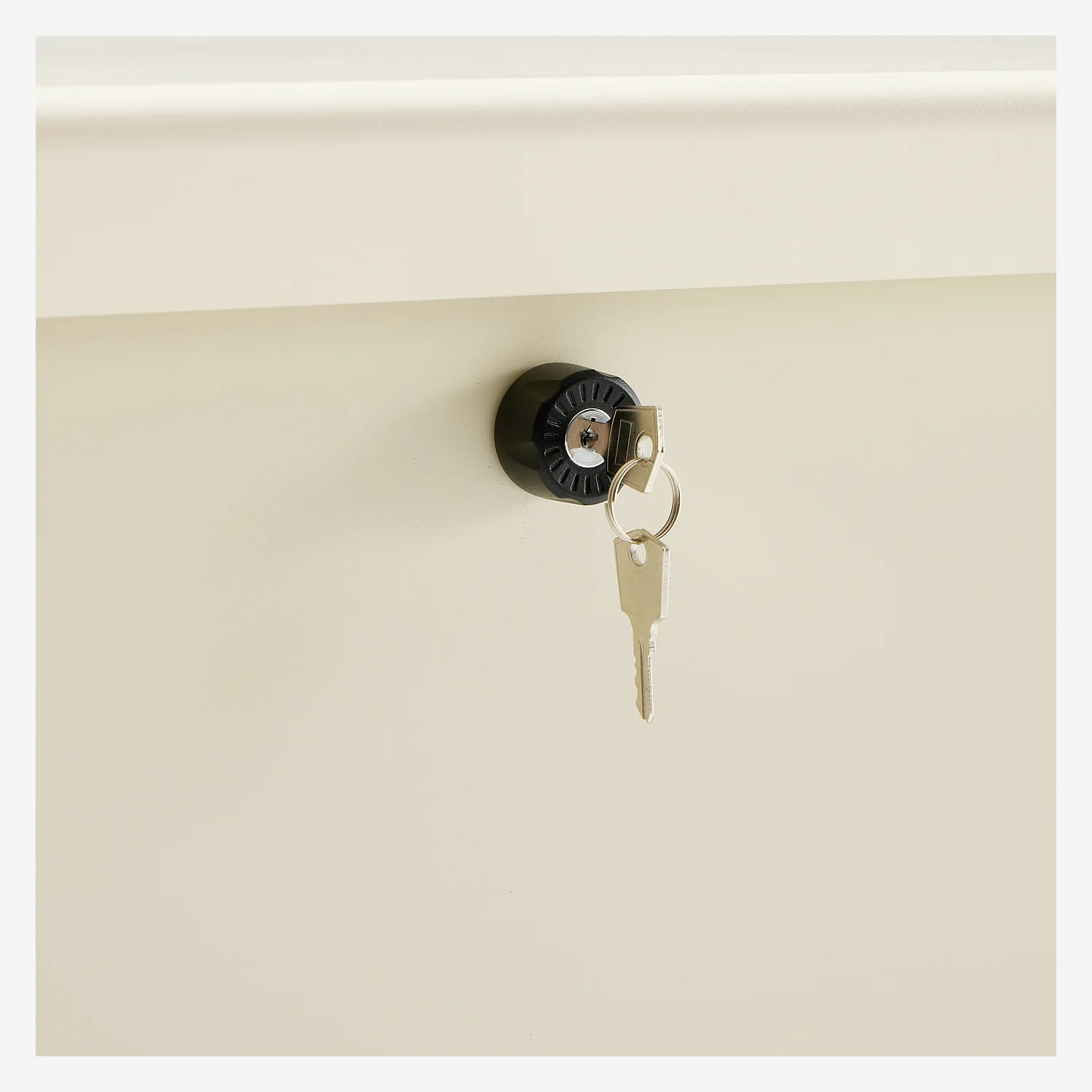 Coffre de jardin en métal 1056 L - Ivoire - 3