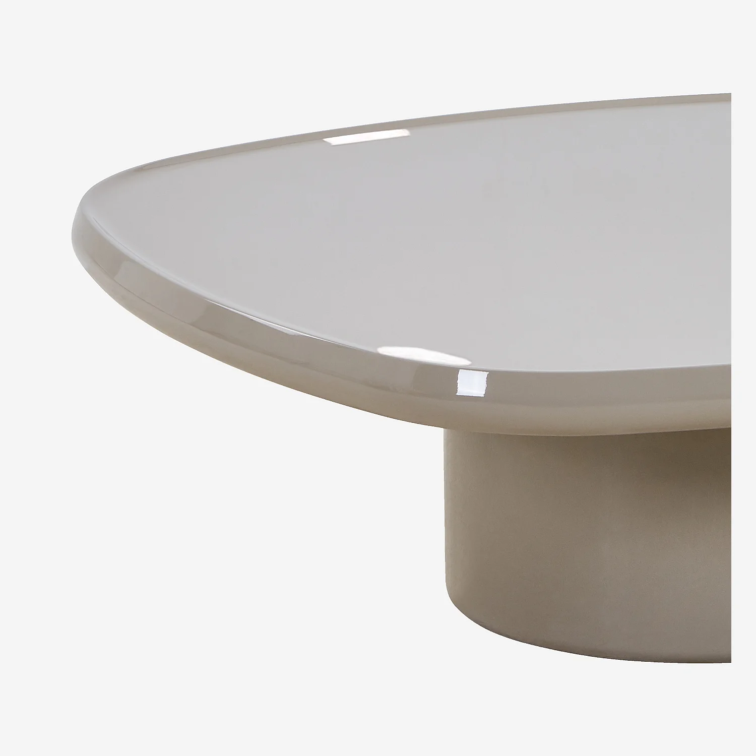 Conjunto de mesas de centro cuadradas lacadas - Topo - 6