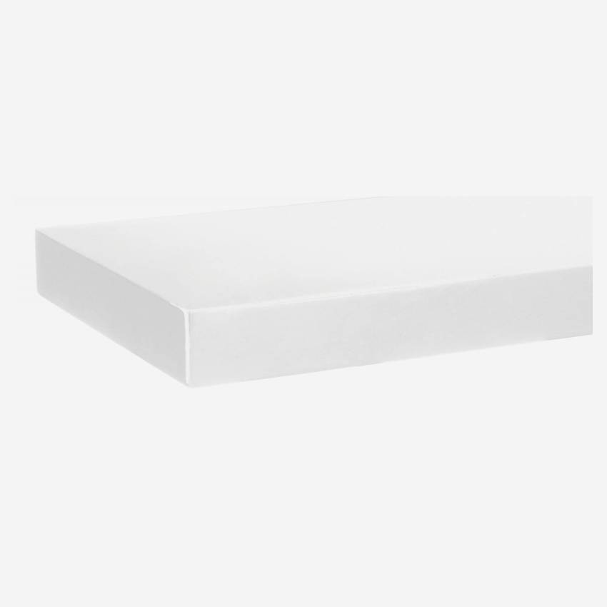 White high gloss shelf 60cm