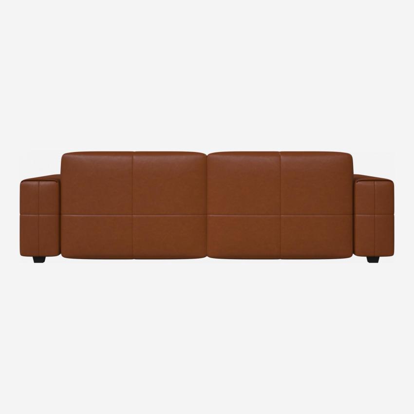 Sofá de 4 plazas en piel anilina Vintage Leather old chestnut