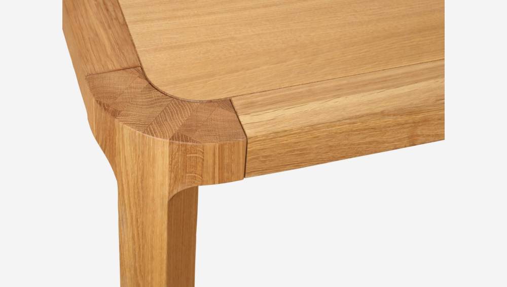 Table rectangulaire en chêne - Design by Frédéric Sofia