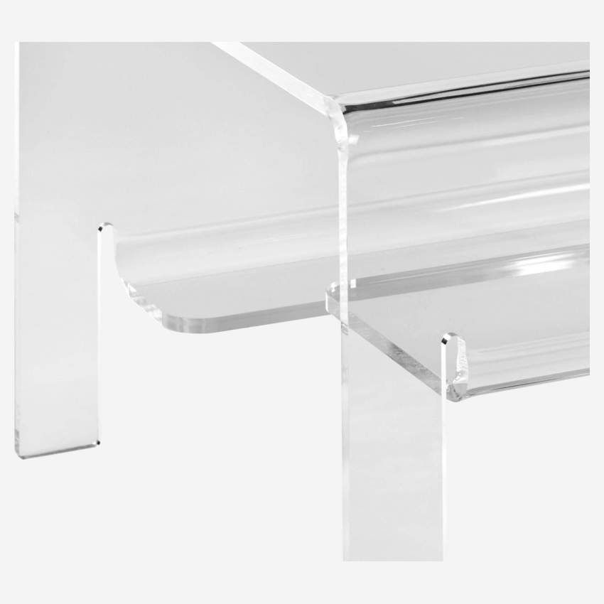 Table basse en acrylique - Transparent