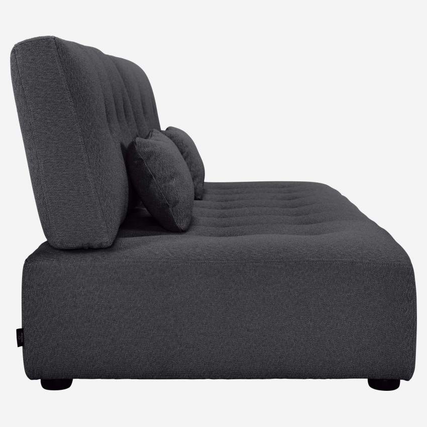 2-Sitzer-Sofa aus Stoff - Anthrazitgrau