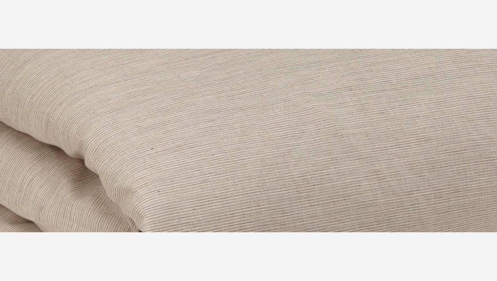 Deckenbezug, 240x220cm, grau-beige