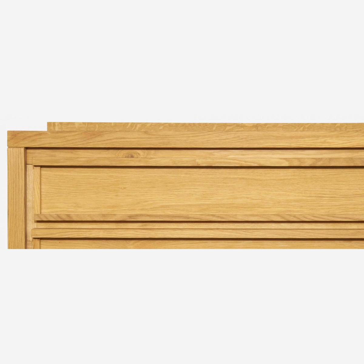 MASSELLO Küchenelement aus Eichenholz mit 3 Türen - Habitat