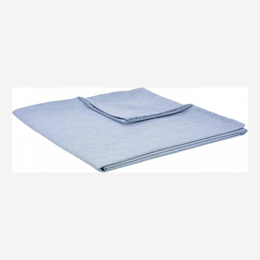 Cotton duvet cover - 220 x 240 cm - Blue