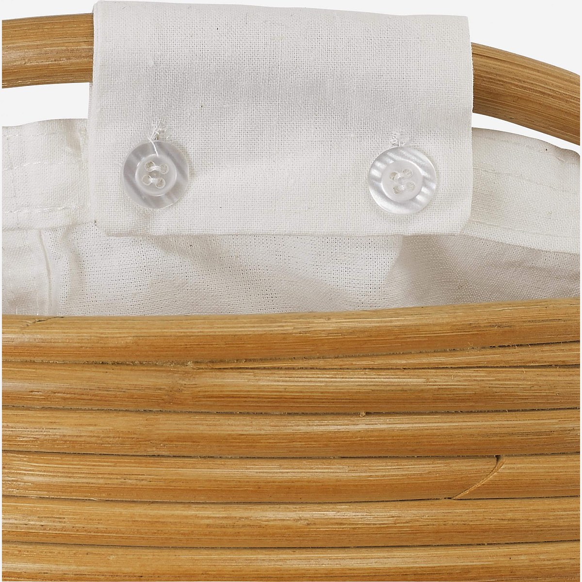 Canella - Cesto para Ropa de Ratán - Natural - Habitat