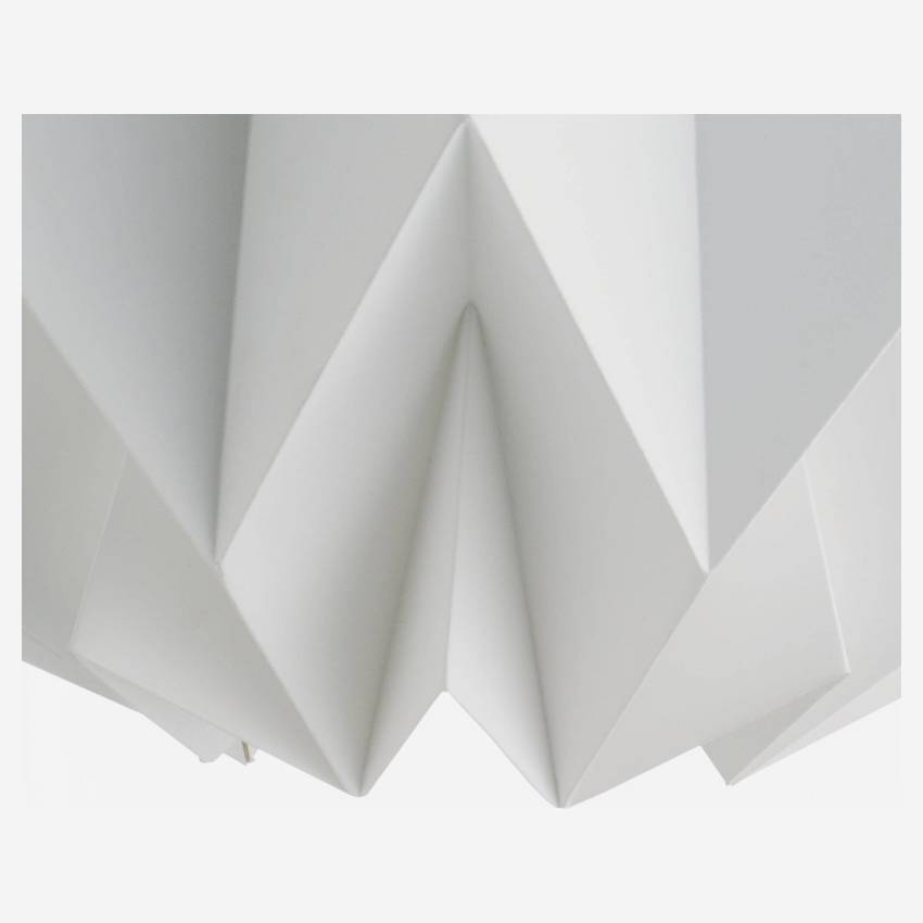 Suspension en papier blanc, diamètre 40cm