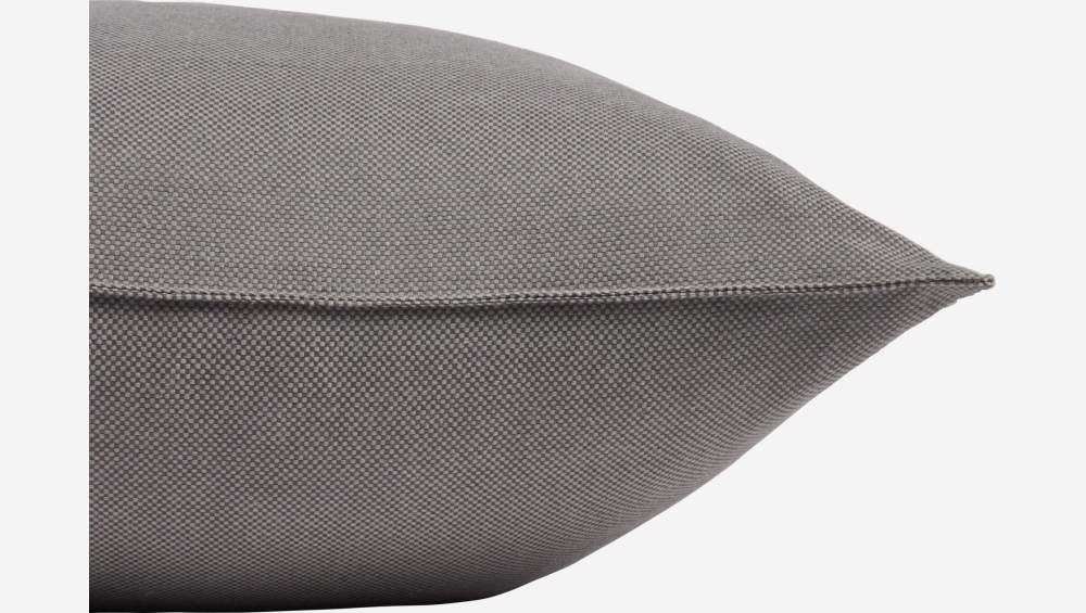 Cotton cushion - Grey - 50 x 50 cm