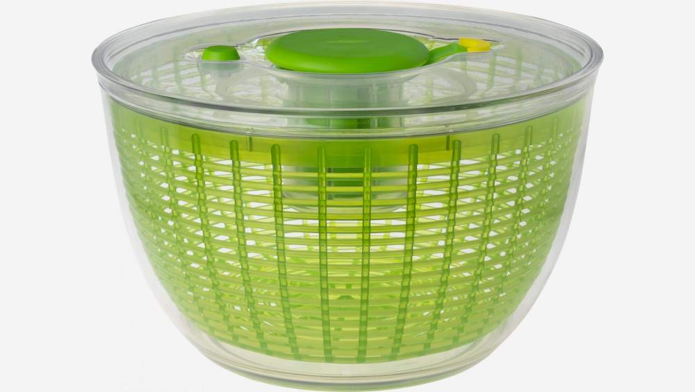 Centrifugadora de ensalada - 26 cm - Verde