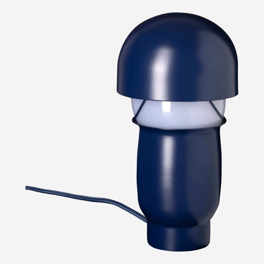 Lampe de table en métal - Bleu - Design by Piergil Fourquié