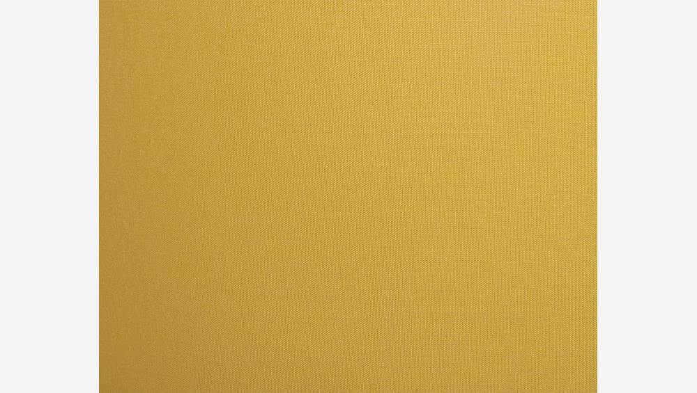 Abat-jour en coton - 40 x 18 cm - Jaune moutarde