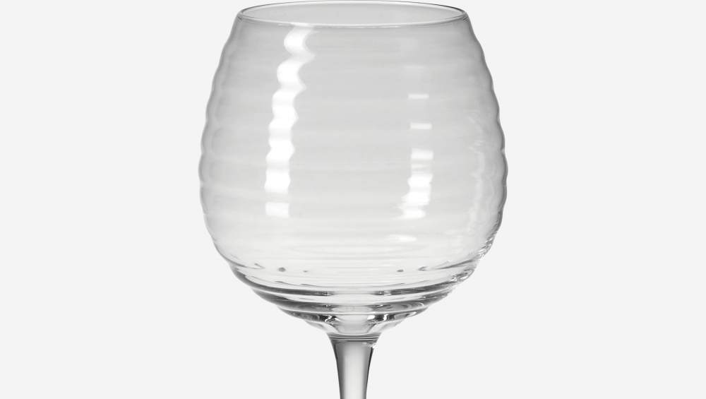 Lot de 4 verres à cocktail en verre - 610 ml - Transparent