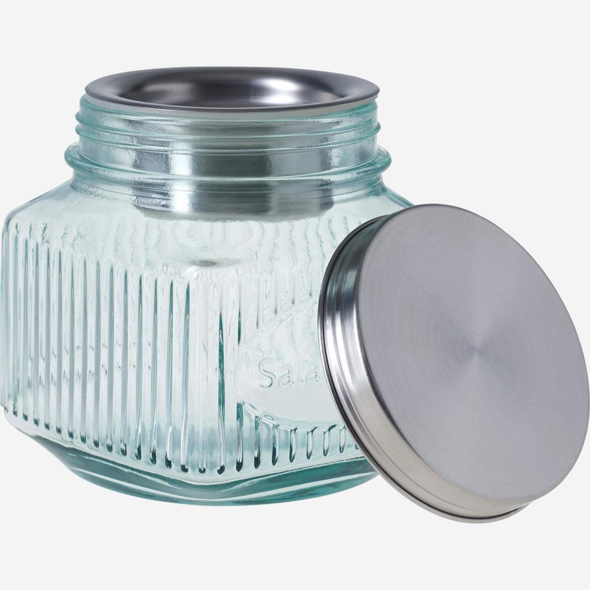 Salva - Dose zum Mitnehmen aus Glas - 800 ml - Transparent ...