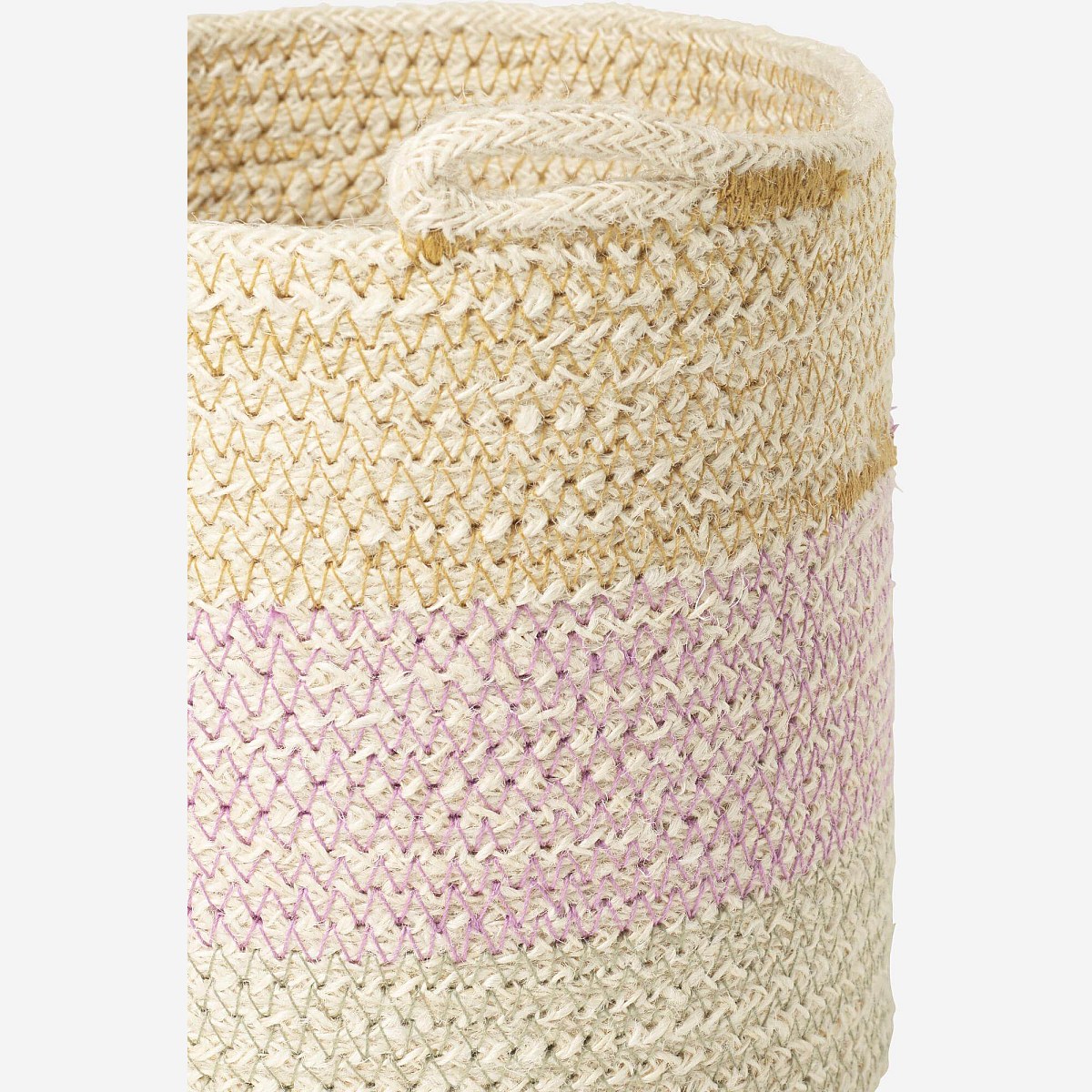 Stora - 5er-Set runde Aufbewahrungskörbe aus Jute - Habitat