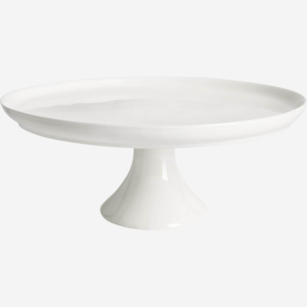 Gateaux Presentoir A Gateau 27cm En Porcelaine Blanche Habitat Gateaux Presentoir A Gateau 27cm En Porcelaine Blanche Habitat