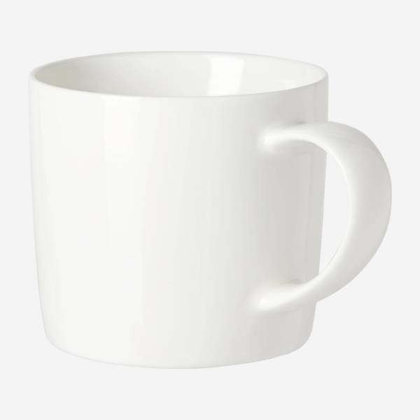 Porcelain mug - 8 cm - White
