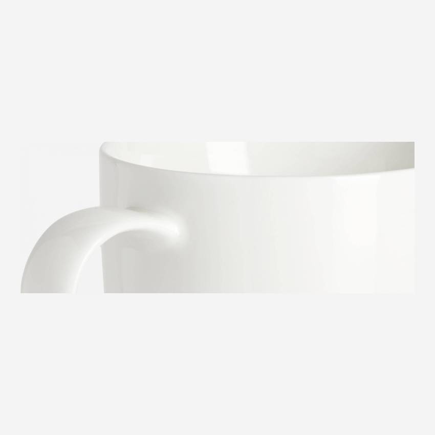 Porcelain mug - 8 cm - White