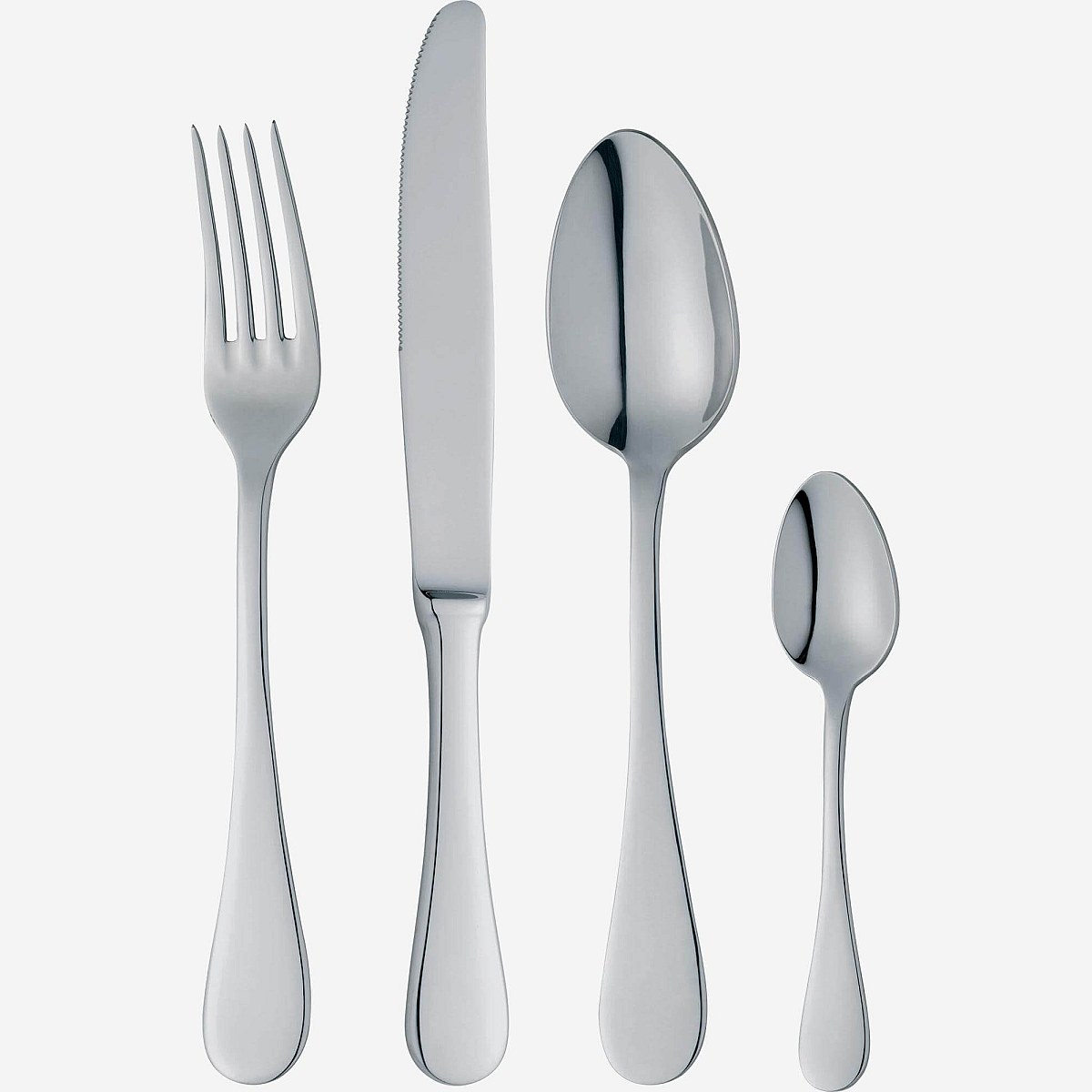 Brighton - Besteckset aus Edelstahl - 24-teilig - Habitat