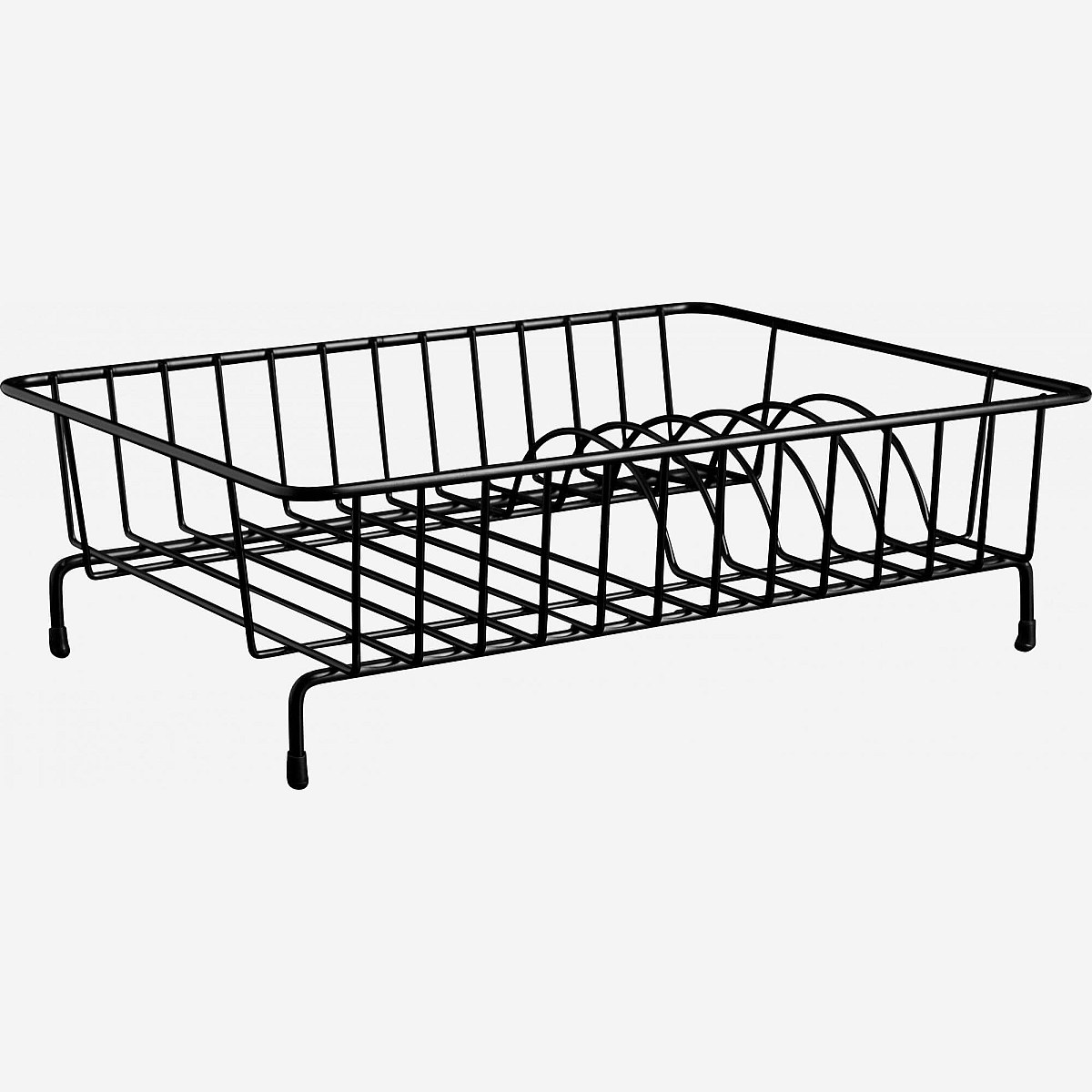 Mikado - Escurridor de cubiertos - Metal - Negro - Habitat