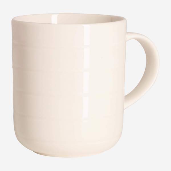 Taza de porcelana - 280ml - Crema