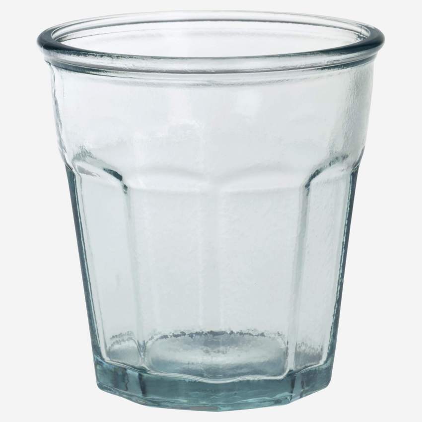 Becher aus Recyclingglas - Hellblau - 220 ml