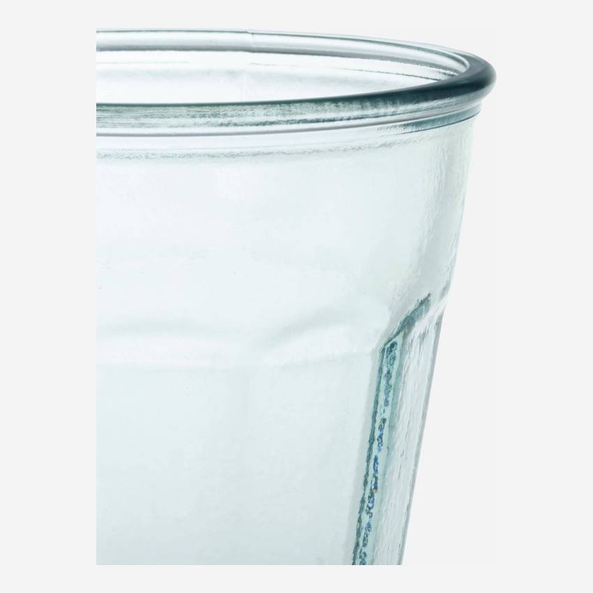 Gobelet en verre recyclé - Bleu clair - 220 ml