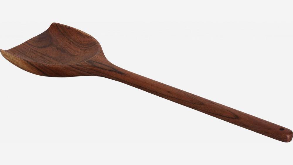 Espátula cuchara de madera de acacia