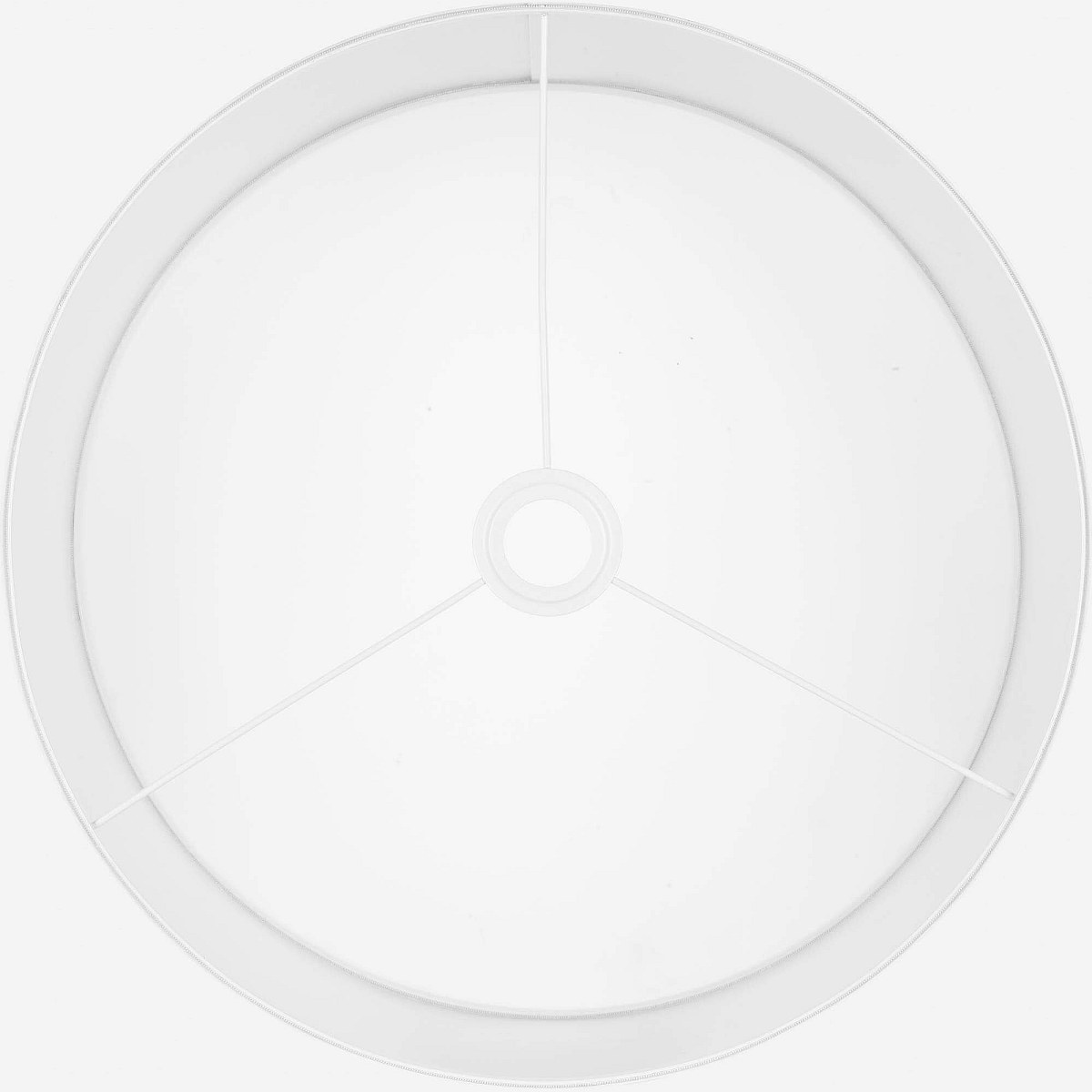 Norman - Stehleuchte aus Metall + 2 Leuchtenschirme aus Baumwollstoff