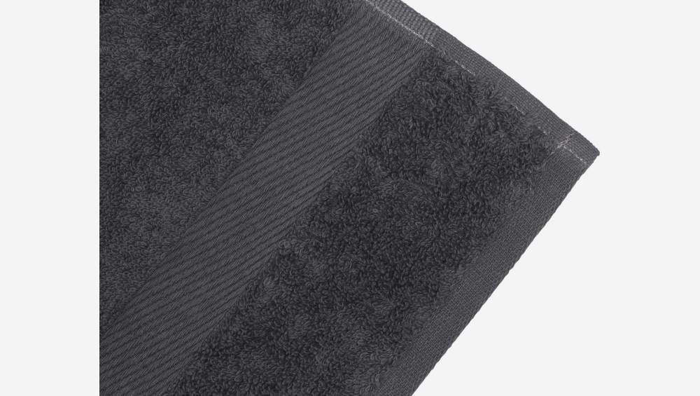 Handtuch aus Baumwolle - 70 x 140 cm - Grau