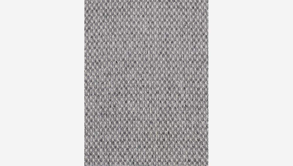 Dessus de lit 230x260cm en coton egyptien gris