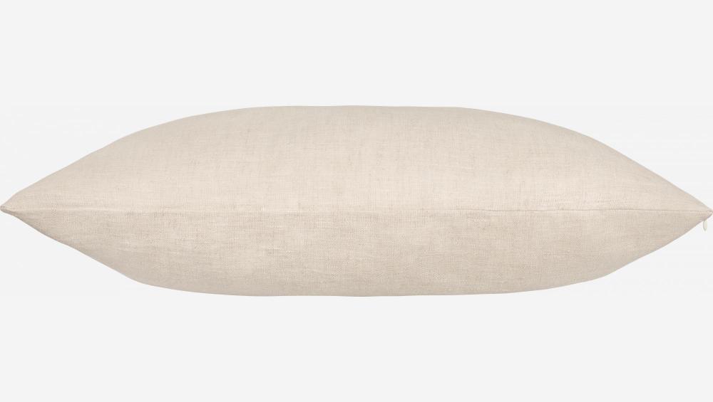 Linen cushion - 45 x 45 cm - Natural