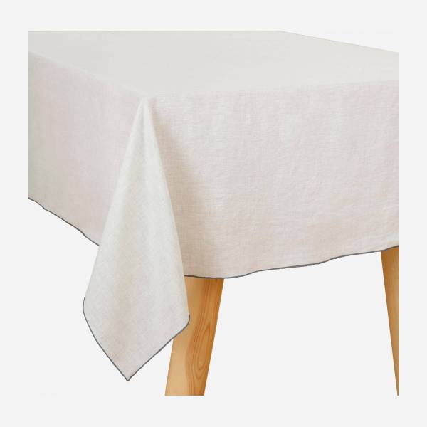Linen tablecloth - 150 x 250 cm - Natural