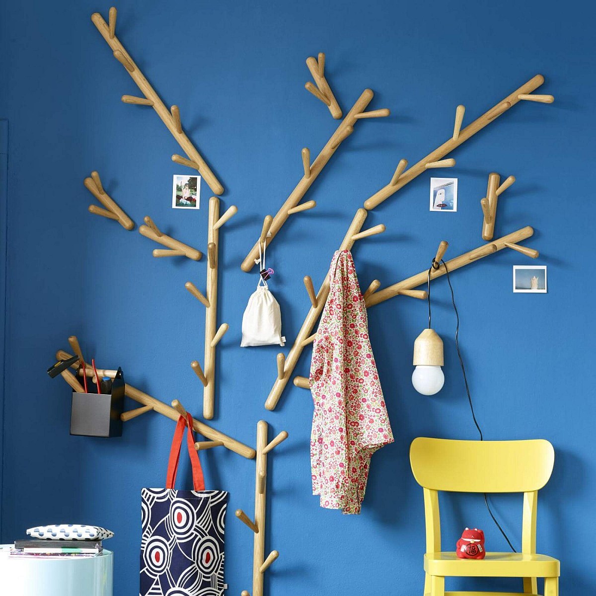 TWIGGY Großer Kleiderhaken aus massivem geölten Eichenholz - Habitat