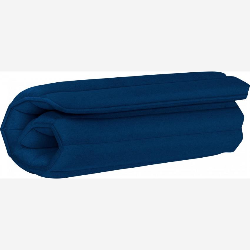Tête de lit en laine 130 x 99 cm - Bleu