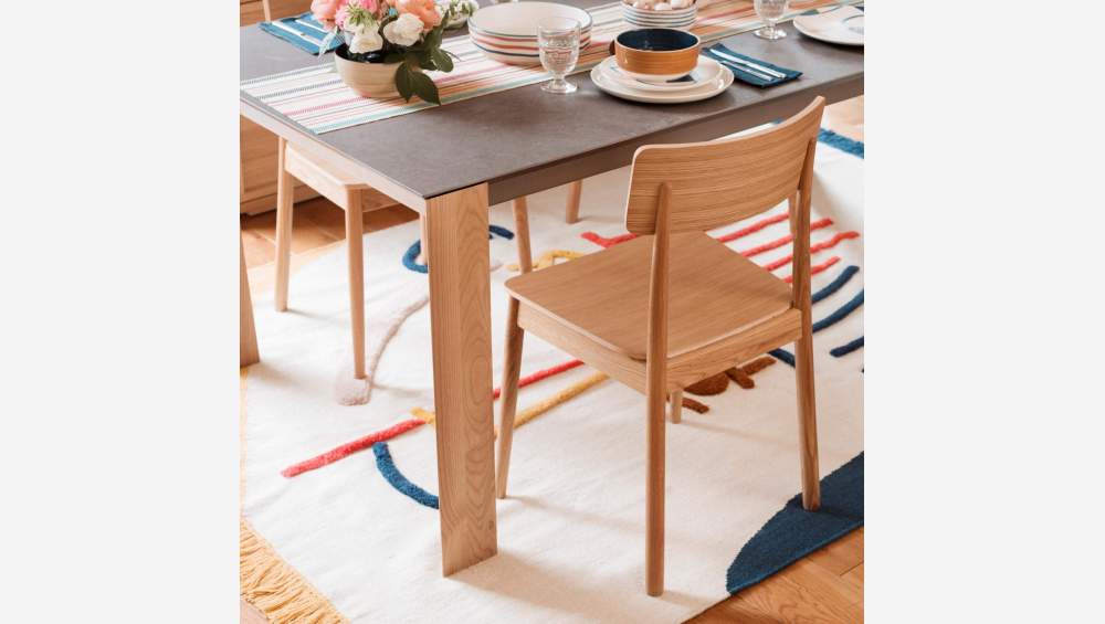 Ceramic dining room table L 150 cm