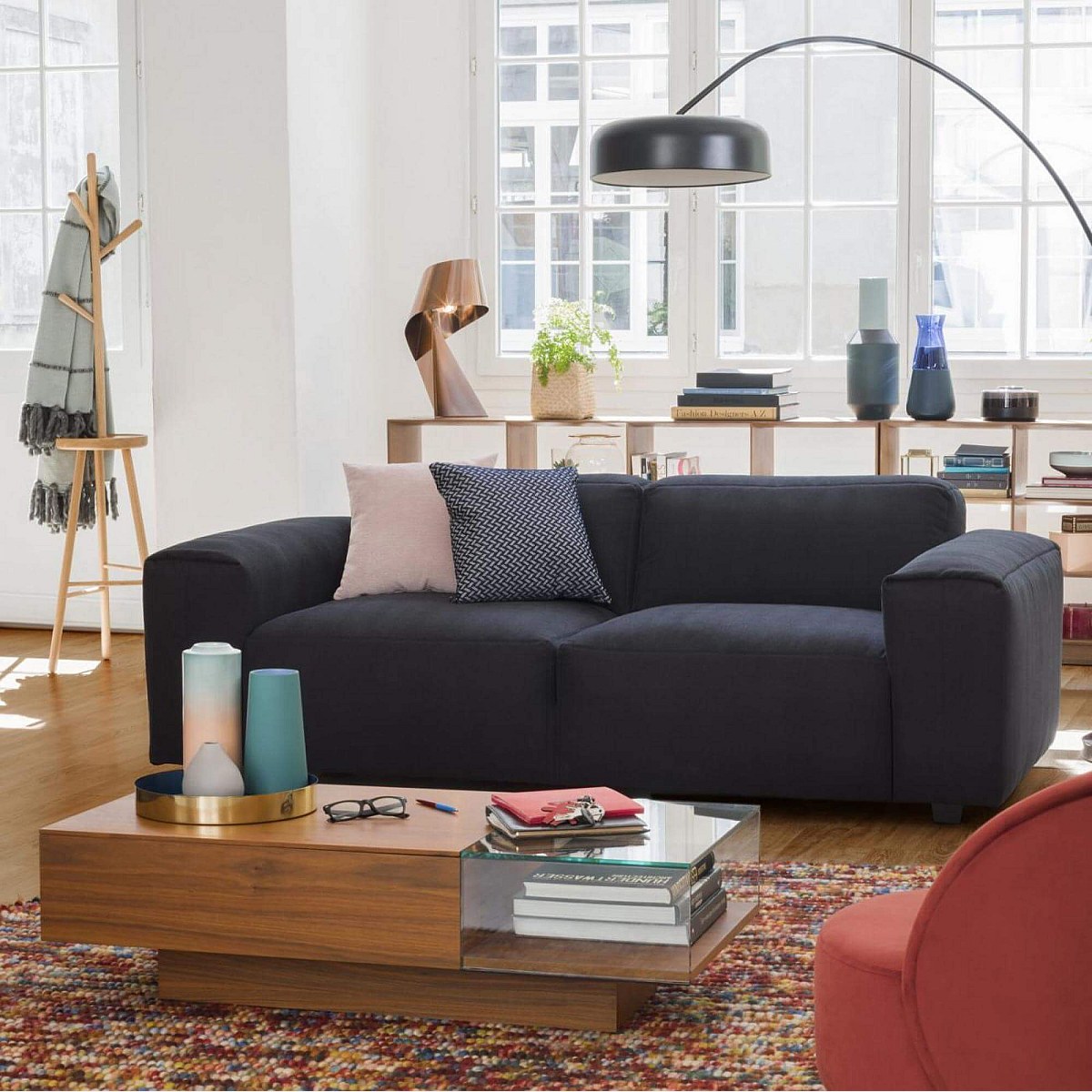 Akira - Couchtisch aus Nussbaumholz - Habitat