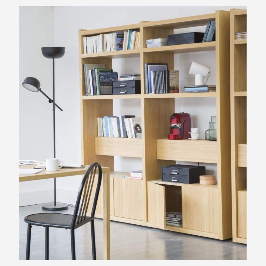 Small model extension for oak bookcase