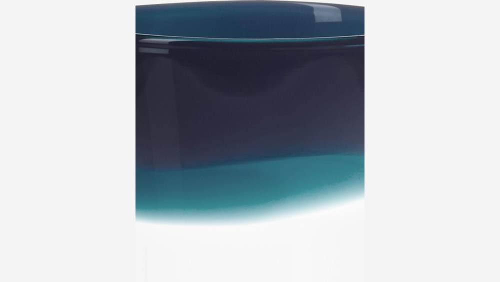 Vaso de vidrio soplado 360 ml - Azul eléctrico